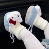 Newborn Cotton Velvet Winter Booties, Warm Non-Slip Socks for 0-12 Months