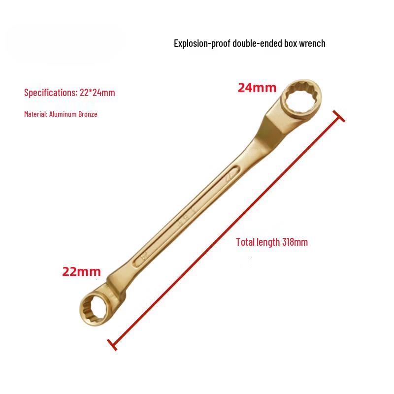 Explosion-proof Double-ended Copper Box-end Wrench