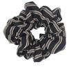 Chiffon Two-Color Striped High Elastic Women's Hair Tie