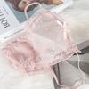 Underpants Women's Transparent Hollow Out Sexy Briefs Dots Panties Lace Thong Mesh Panties G String