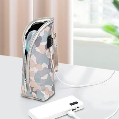 1 set pratico e resistente all'usura, scalda biberon portatile, invernale, da viaggio, per auto, USB, per neonati e genitori
