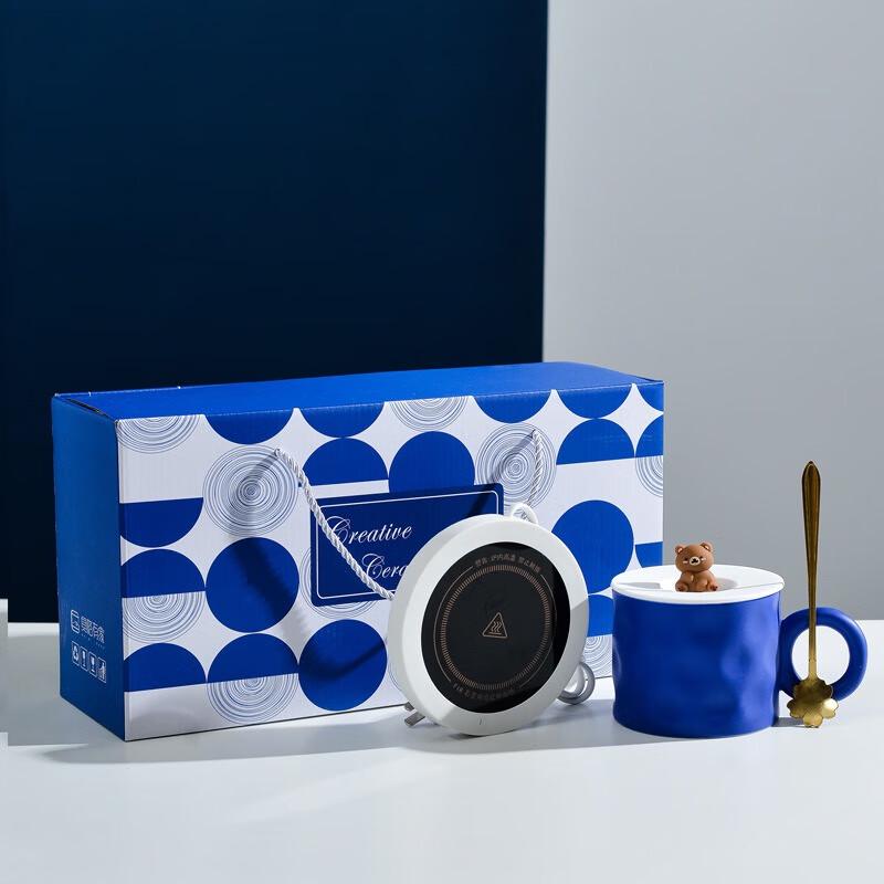 SX Klein Blue Smart Heated Mug with Lid