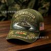 Popular D Digital Printing Baseball Cap Retro Personality Trend Fashion Baseball Cap