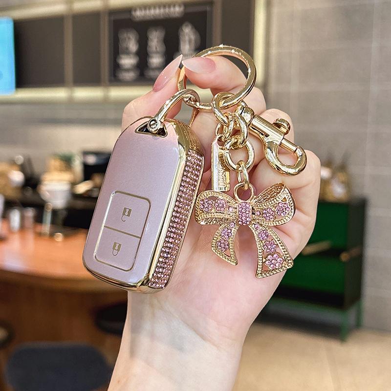 For Honda key case 22 Breeze e: PHEV 21 CRV hybrid e new energy vehicle cover  chain protective buckle key shell