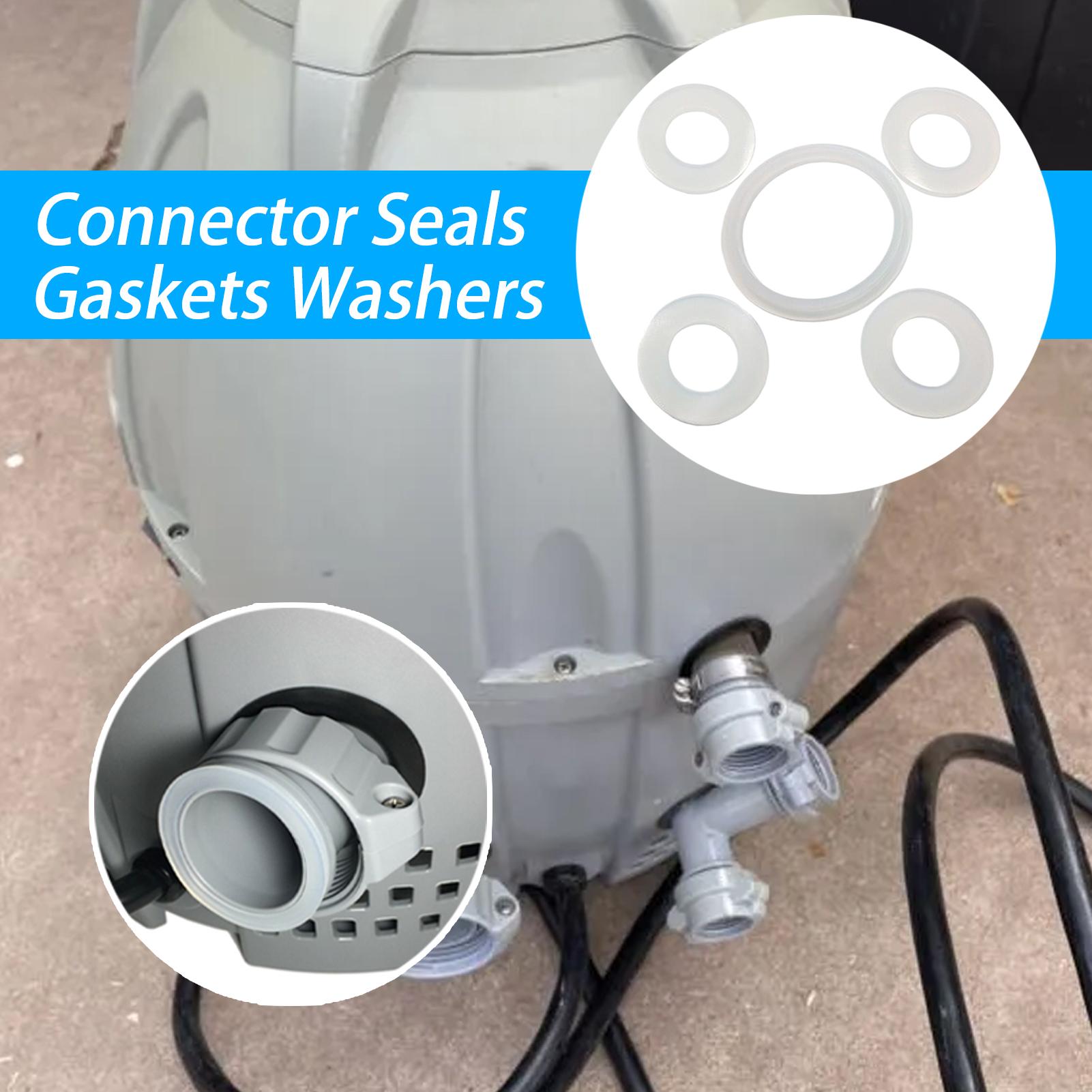 

Для A И B/C Уплотнительные шайбы для разъемов 5 штук Замена резиновых прокладок воздушного насоса Герметичная замена уплотнителя разъема CHINA