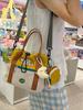 Style New Cute Reversible Color Block Water Bucket Bag For Daily Use