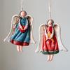 Cute Vintage Angel Hanging Decor Fantasy Resin Xmas Angel Girl Pendant Cartoon DIY Crafts Angel Girl Pendant 2025 Navidad Decor