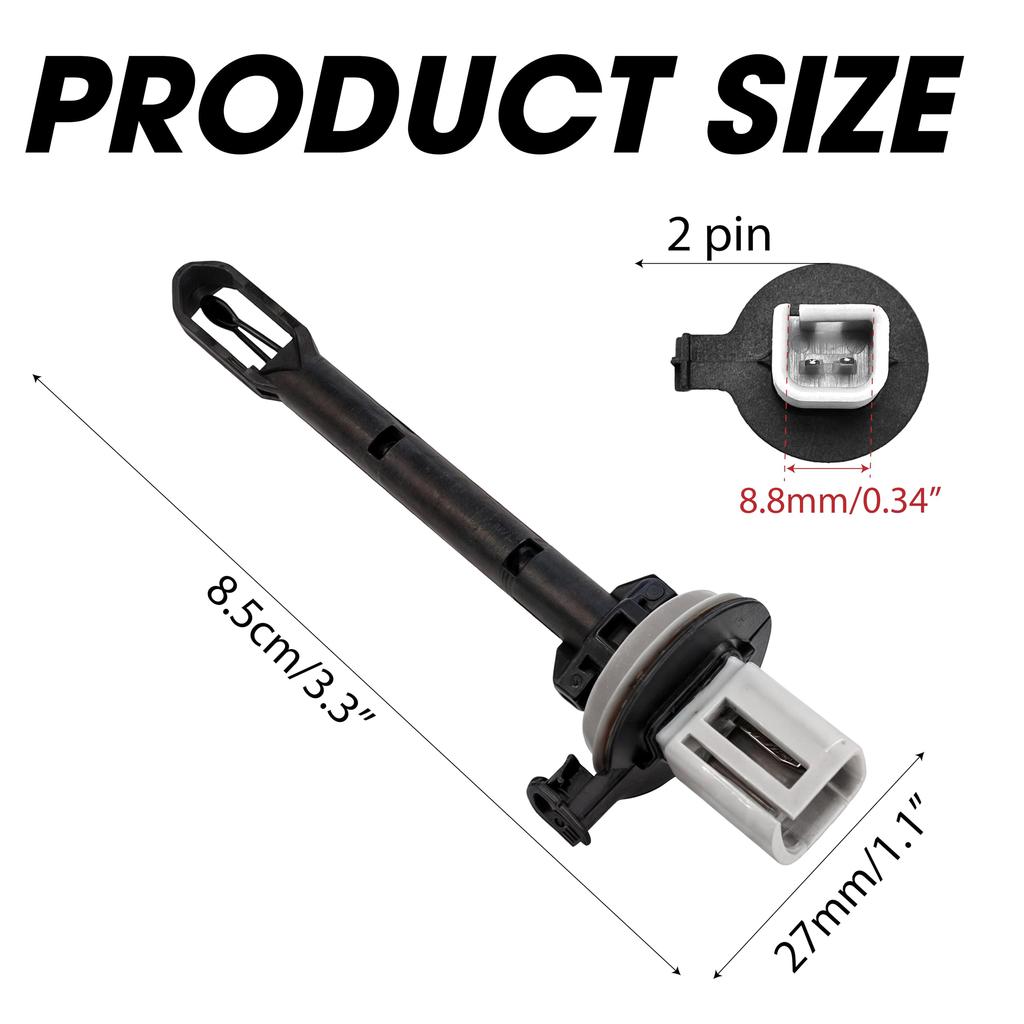 Heater Core Car Evaporator Temperature Sensor AC Evap Temperature Compatible