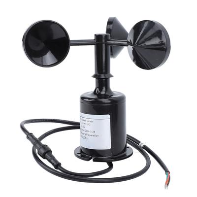 Windgeschwindigkeitssensor, Professionelles hochgenaues 3-Tassen-Windgeschwindigkeitssensor-Anemometer für die Industrie