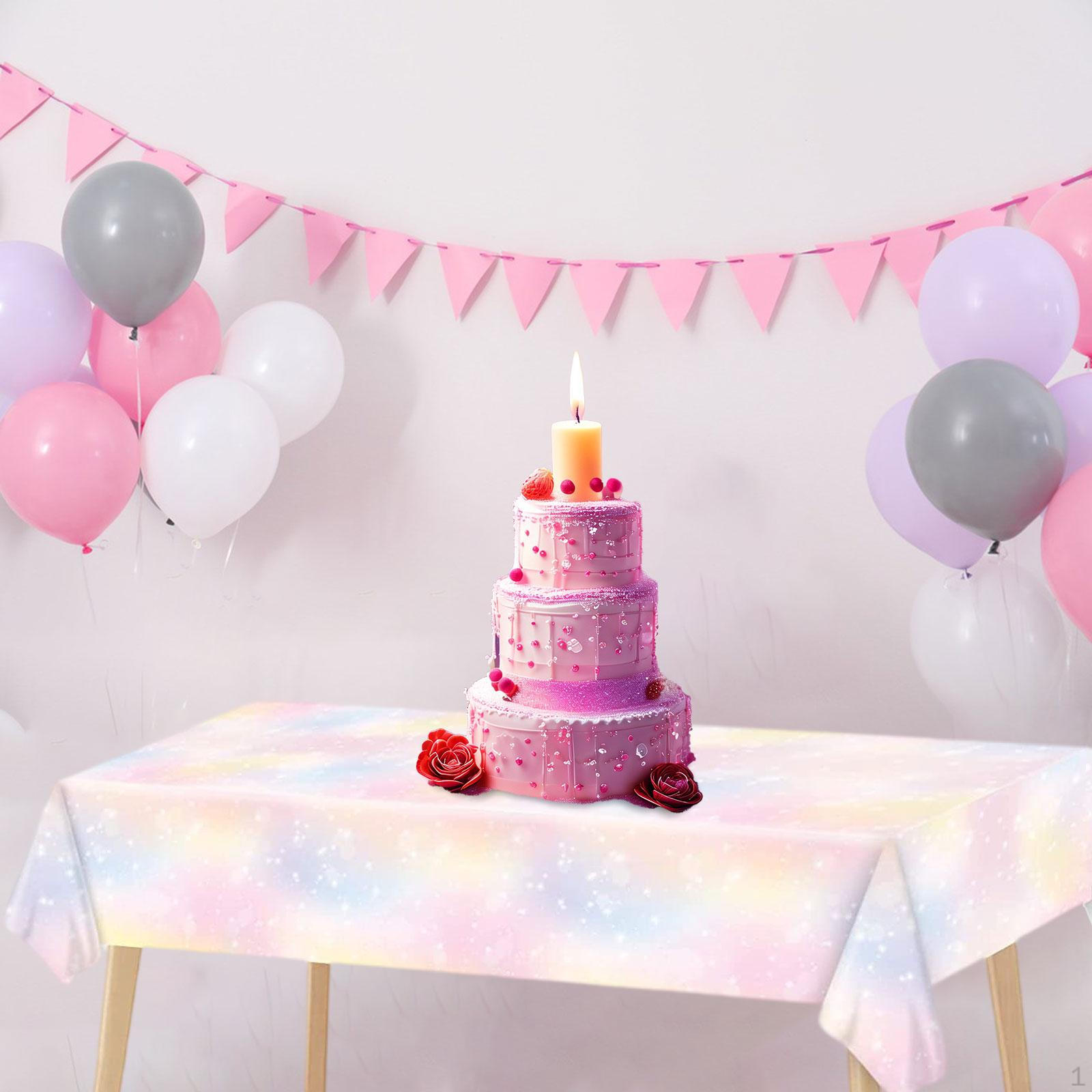 

Пастельные радужные скатерти одноразовые скатерти для свадебного банкета