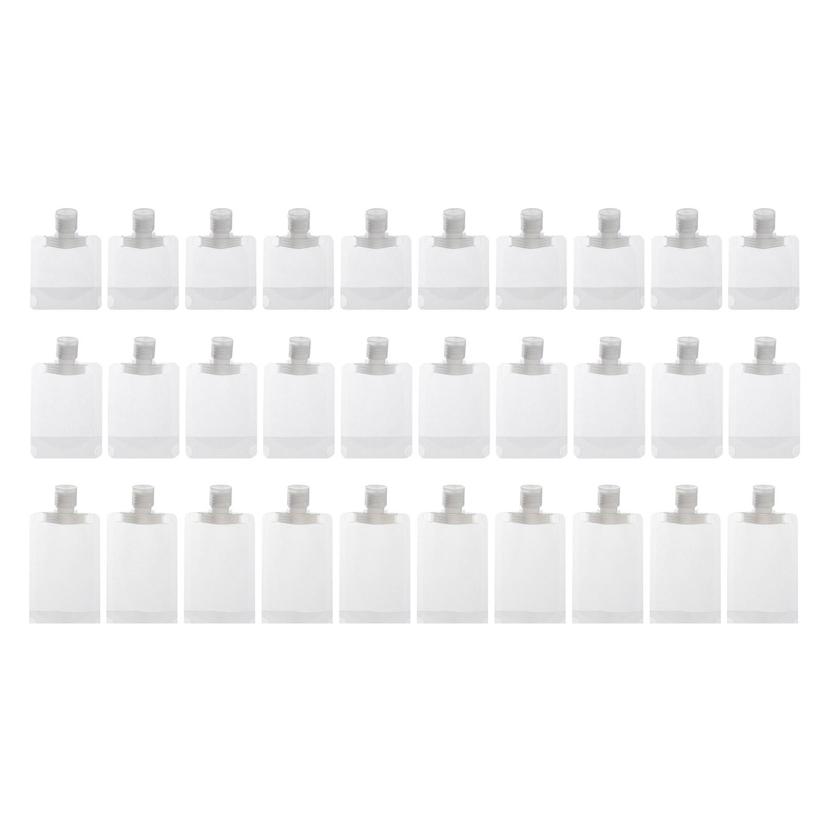 

Set of 30 Packing Pouches Lotion Dispenser Bag Plastic Organizers for Shampoo Liquid Efficient Travel Sorting Bags