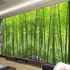Nature Landscape 3d Wallpaper Green Bamboo Forest Photo Mural Living Room Tv Sofa Background Wall Murals Decor