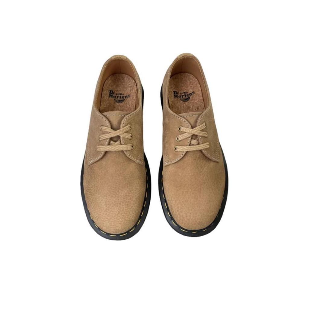 Dr. Martens 1461 Leather Round Toe Lace-Up Chunky Sole Casual Shoes Unisex Casual Shoes Brown 31698439