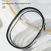 Transparent Travel Cable Organizer: Portable Charger Storage & Winder