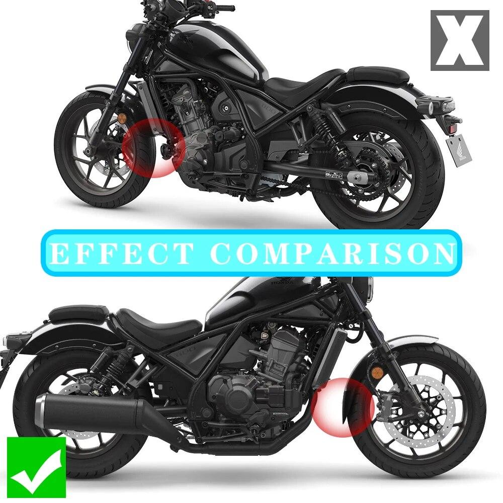 2022  For Honda REBEL CMX 1100 Front Mudguard  NEW Motorcycle Fender Front Extender Extension Rebel CMX 1100