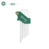 SATA Hex Key Set: Manual Six-Sided Screwdriver Tools