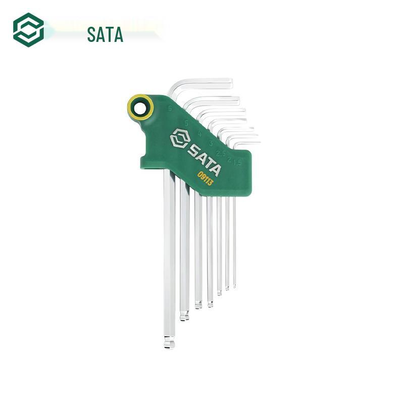 SATA Hex Key Set: Manual Six-Sided Screwdriver Tools