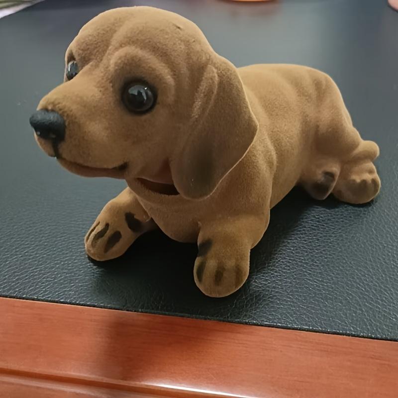 1 Stück dynamische Hunde-Autodekorationen, geeignet für Autos, Tischdekorationen, Ostern, Weihnachten, Thanksgiving und Geburtstagsgeschenke