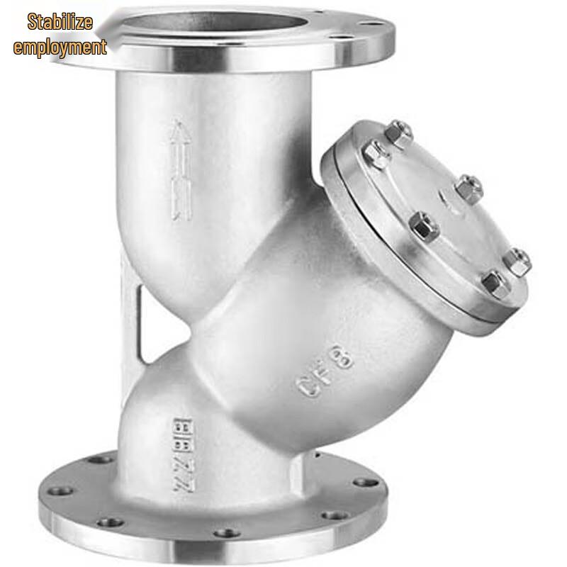 Wengong GL41W-16P 304 Stainless Steel Y-Strainer Filter