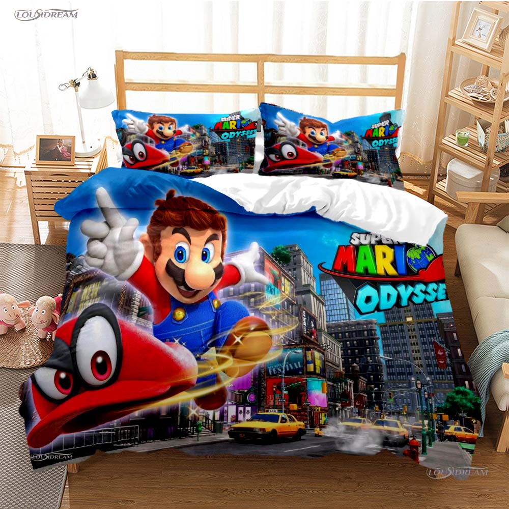 Lovely Carton Anime Al Season Soft Duvet Cover kawai Mai Beding set Premium Soft Comfortable Quilt Cover plus Pilowcase Single/Double/Quen/King