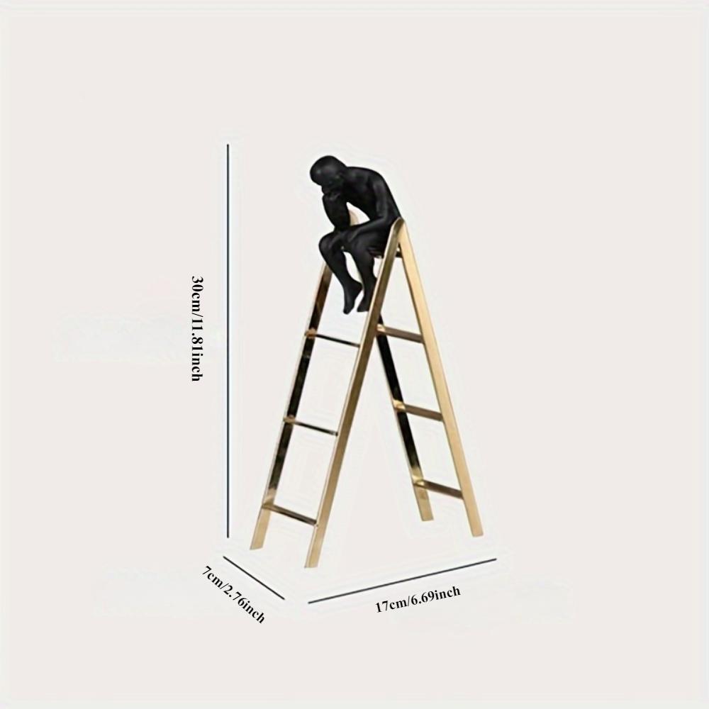 

Простой креативный домашний декор для рук, модель украшения входа в комнату, современная лестница, украшение для кабинета, подарок