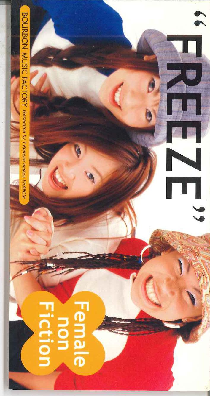 

CD FEMALE NON FICTION - Freeze TK001 BOURBON Japan Japanese Pop/Rock Used