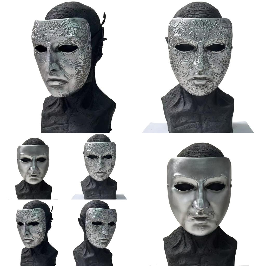 Baldwin Iv Of Jerusalem Halloween Mask Resin Costume Facial Cover For Cosplay And Festivals