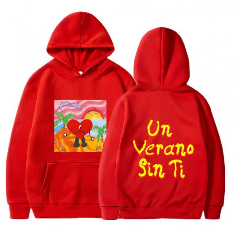 

2025 Velvet Lined Hoodie - Unisex Winter Sweatshirt Extra Extra Large червоний