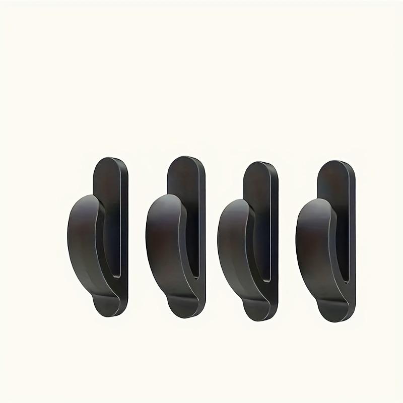 2 Self-adhesive Car Hooks ABS Car Bag Wallet Holder Rear Seat Interior Storage Rack Attached To the Various Parts of the Car