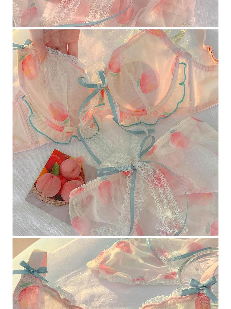 Sweet & Sultry: Japanese Style Ultra-Thin Rabbit Ears Bra – Summer Women's Underwear for a Subtle Look