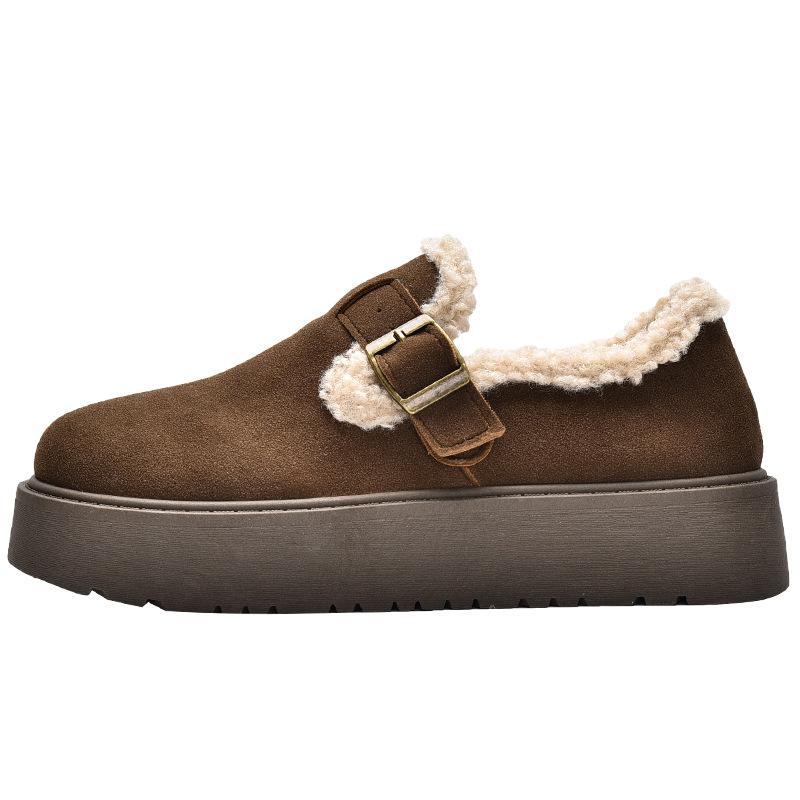 

Winter new casual shoes fleece warm women s shoes Mao Mao shoes 1371 35
