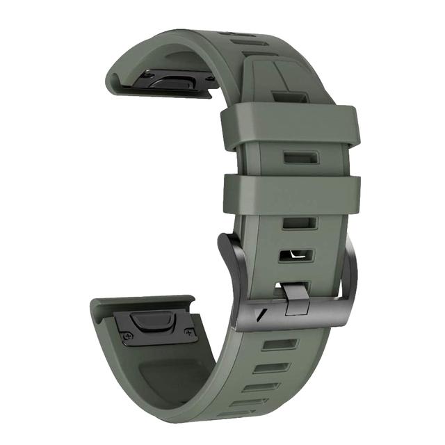 Quick Release Silicone Strap For Garmin Fenix 7 47mm 7X 51mm/6 6X Pro 5X Plus/Epix/Descent G1 Solar/Mk2i Mk2 Watch Band Bracelet