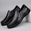 Fashion New Casual Male Dress Shoes Handmade Men Business Shoes Men's High Quality Genuine Leather Loafers Moccasins Walking Men Flats