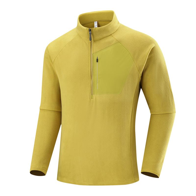 Jachetă Fleece de Exterior pentru Toamnă și Iarnă pentru Bărbați cu Fermoar, Top Fleece pentru Bărbați, Hanorac Fleece Gros și Călduros pentru Bărbați, Jachetă Fleece pentru Bărbați