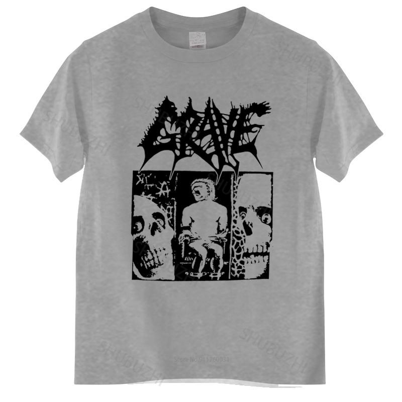 T-shirt d'été unisexe en coton GRAVE TREUnisexDOUS PAIN GROUPE DE DEATH METAL ENTOMBED THERION T-SHIRT t-shirt unisexe t-shirts décontractés