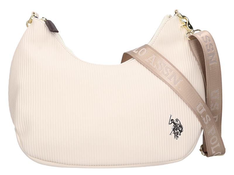 Pleated Big Shoulder Bag USPA-2683 WHITE [Used]