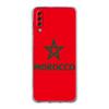 Morocco Flag Fotballtelefonveske til Samsung Galaxy A52 A50 A70 A10 A30 A40 A20S A20E A02S A12 A22 A72 A32 5G A04s Klart deksel
