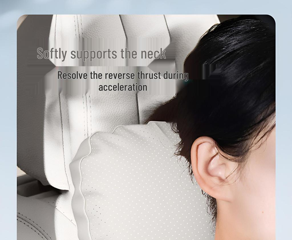 Sea Lion 05 Car Headrest & Lumbar Support: All-Season Neck Pillow for 26 Models - Practical Interior Accessory