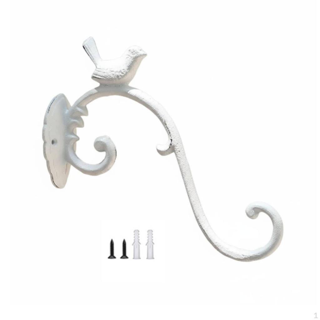 Cast HeavyDuty Coat Hook Decorative Rustic Wall Heavy Duty Vintage Style Hat Rack for Entryway,