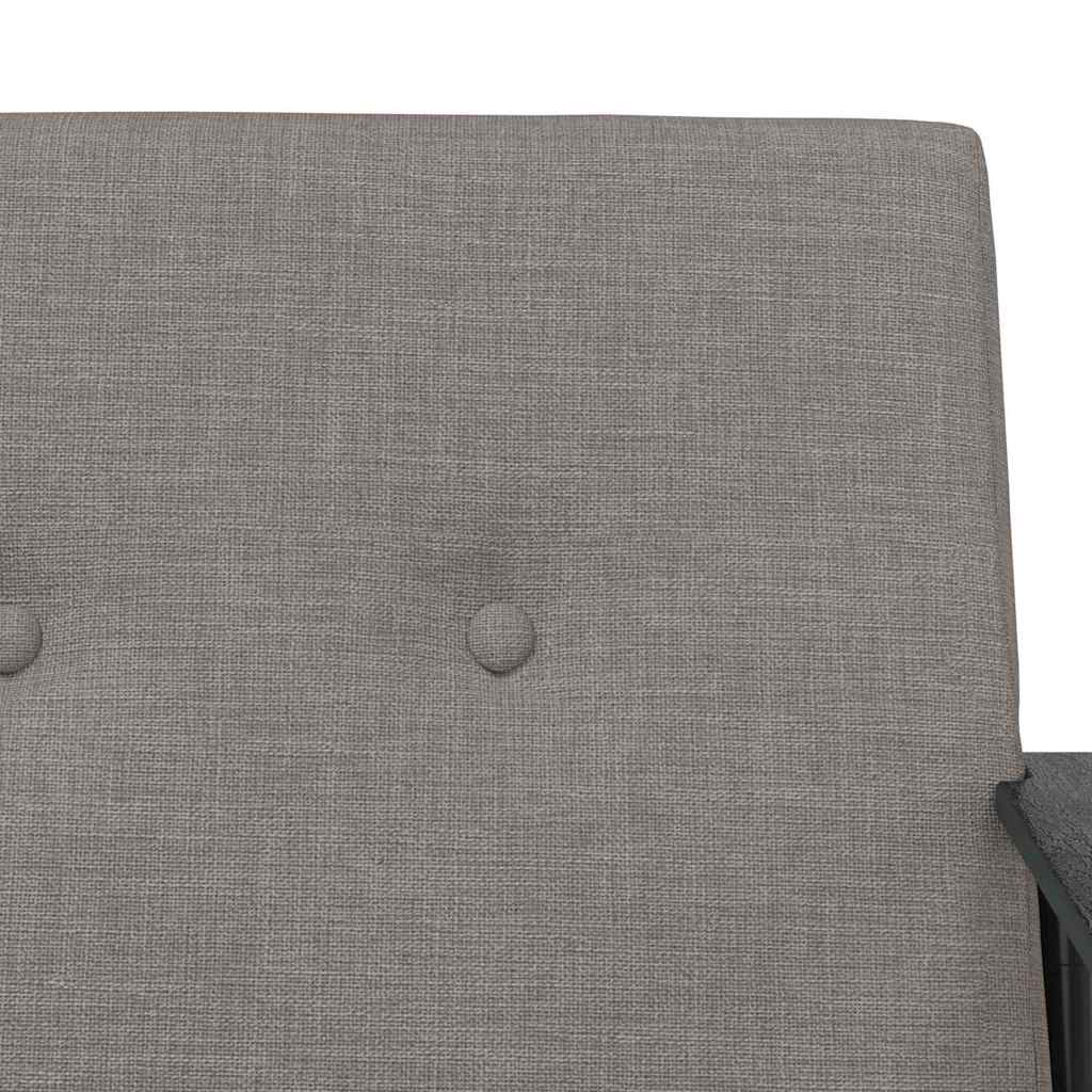 Taupe Fabric Armchair