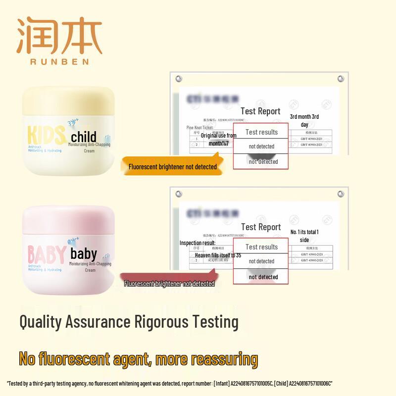 RUNBEN Baby & Kids Moisturizing Anti-Chapping Cream Twin Pack