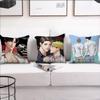 Anime BJ-A-Alex Pillow Case For Sofa Bedside Table Bedroom Backrest Living Office Cushion Printed Square Multiple