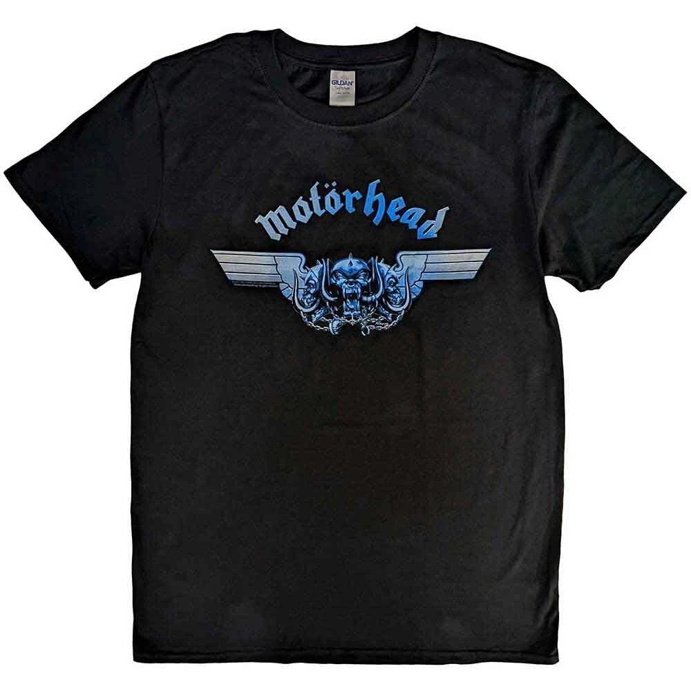 Motorhead Tri Skull Black 100% Cotton T-shirt Mens Tees Top - NEW 4XL
