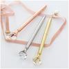Hot Crystal Diamond Hat Ballpoint Pen For Business Office School Stationery High Quality Financial Ball Point Pen Dropshipping