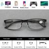 2 Pcs Reading Glasses For Men Blue Light Blocking Lens Spring Hinges For Men And Women Adjustable Comfortable Vision Correction