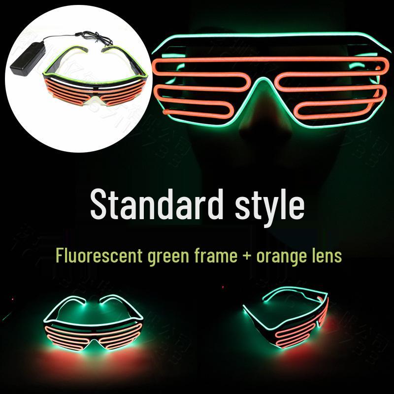 LED Light-Up Party Glasses for Stage Performances and Events