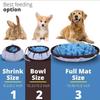 Felt Olfactory Pad Feeding Anti-choking Pad Pet Toy Dog Slow Food Mat Training Olfactory Mat Pet Products