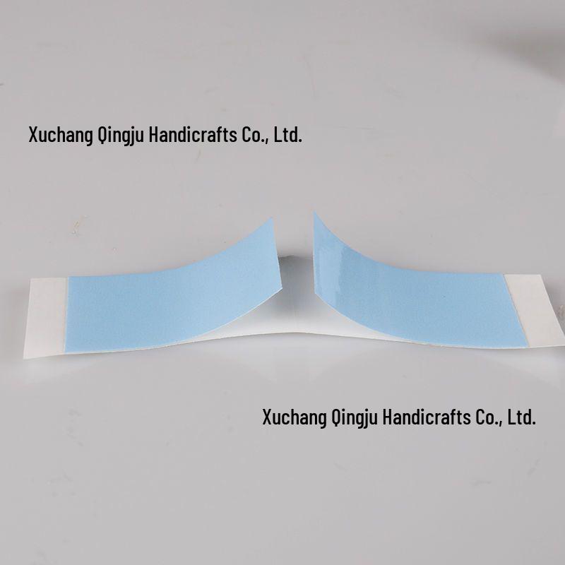 Men's Invisible Film Design Toupee with Double-Sided Tape for Natural Look
