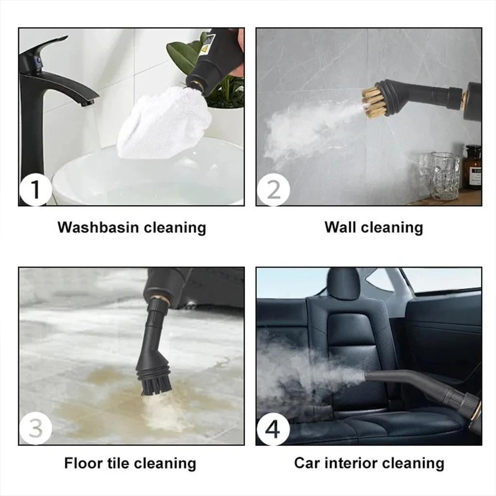 2500W High And Temperature Handheld Steam Cleaners Conditioning Kitchen Hood Home /Car Steaming Cleaner More Cleaning