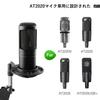 Frgyee Microphone Stand Microphone Arm Desktop Mount Circular Shock Mount Compatible with AT2020 AT2035 AT2050 Clamp 360° Rotation Pop Filter Red
